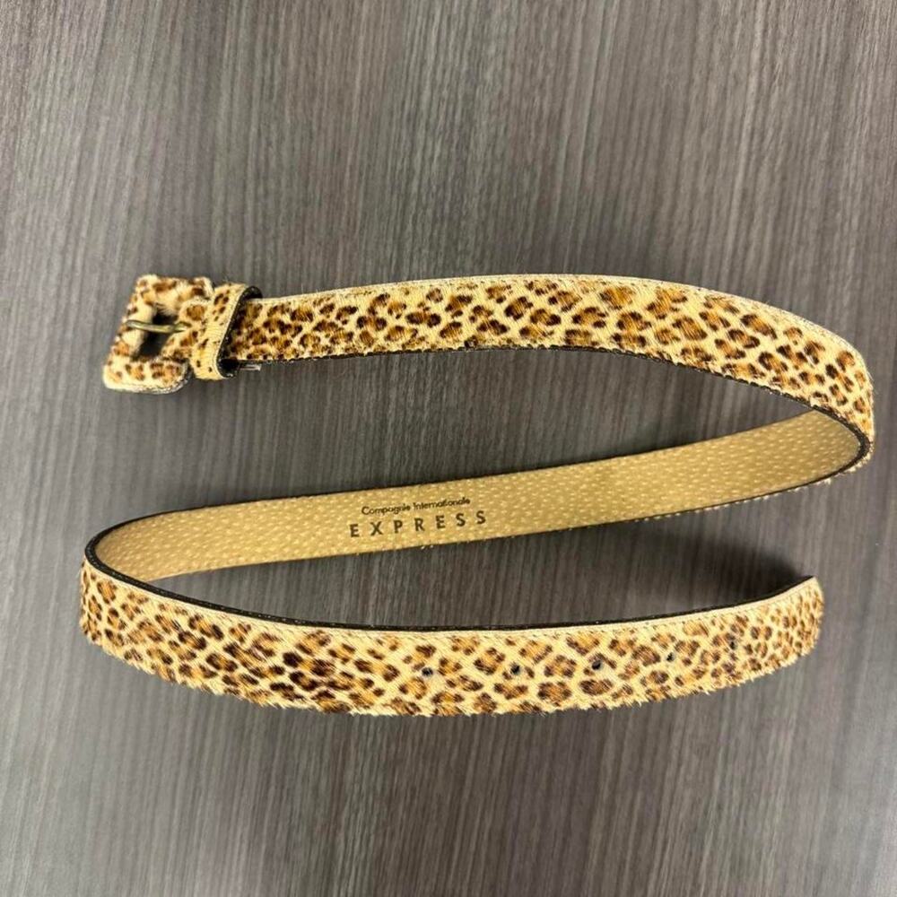 Express leopard print belt leopardprint